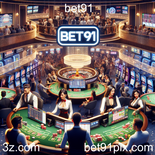 A Emoção do Cassino Ao Vivo no Bet91